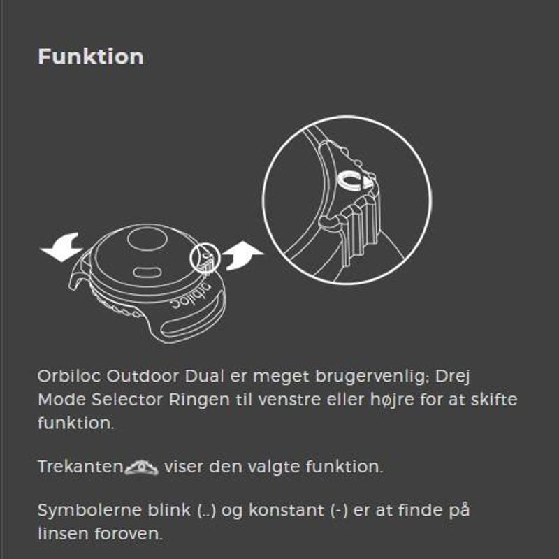 Orbiloc vanntett led-lys